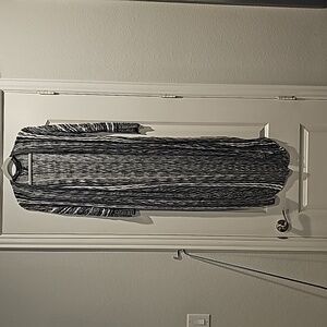 WHBM long crochet tunic